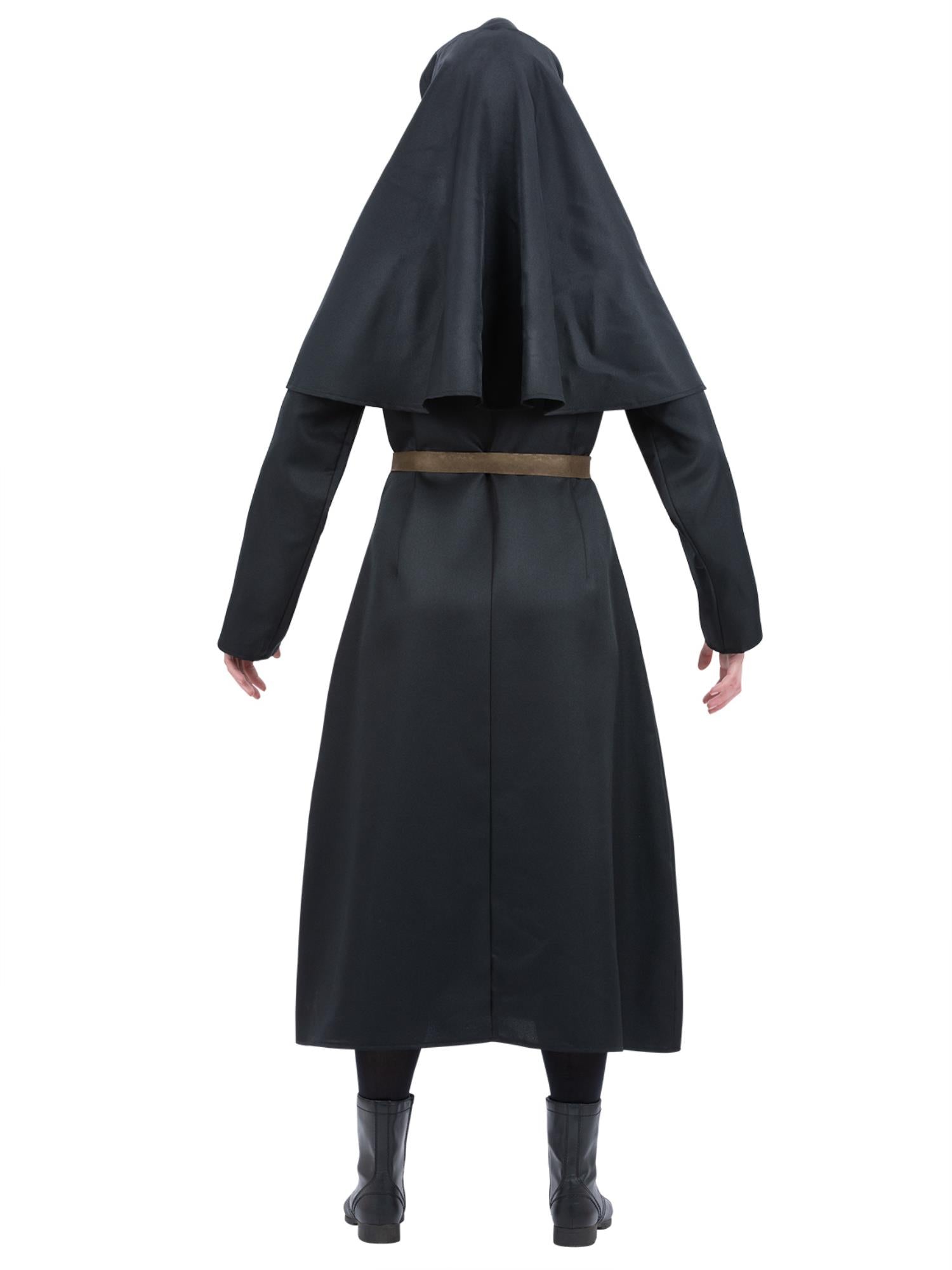smiffys-fever-the-nun-valak-kost-m-damen-gr-m-mit-maske image 2