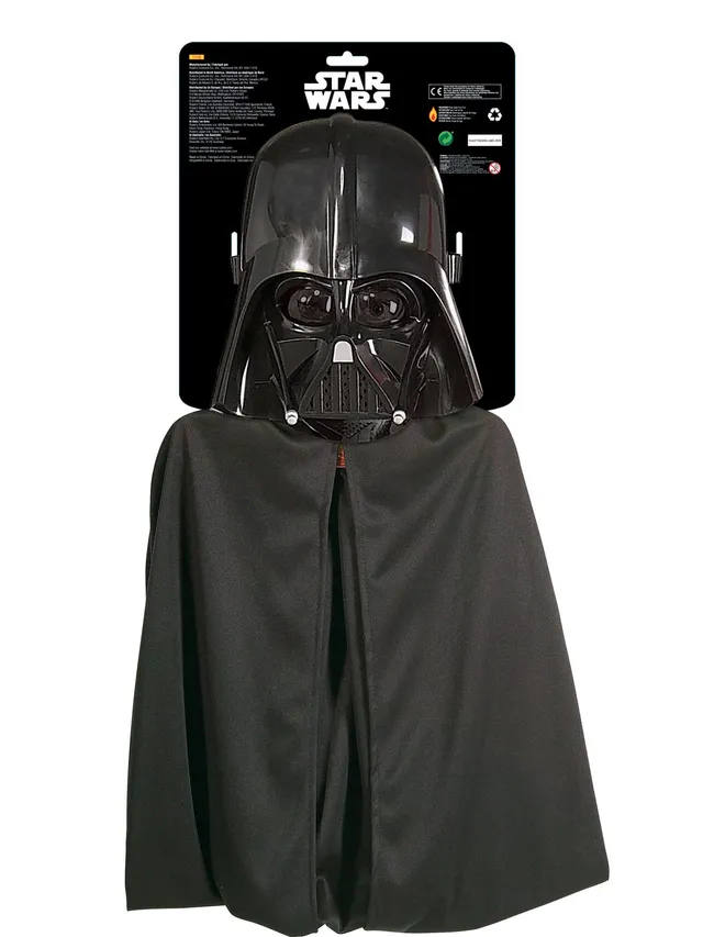rubie-s-deluxe-darth-vader-kinderkost-m-schwarz-gr-128-mit-maske image 1
