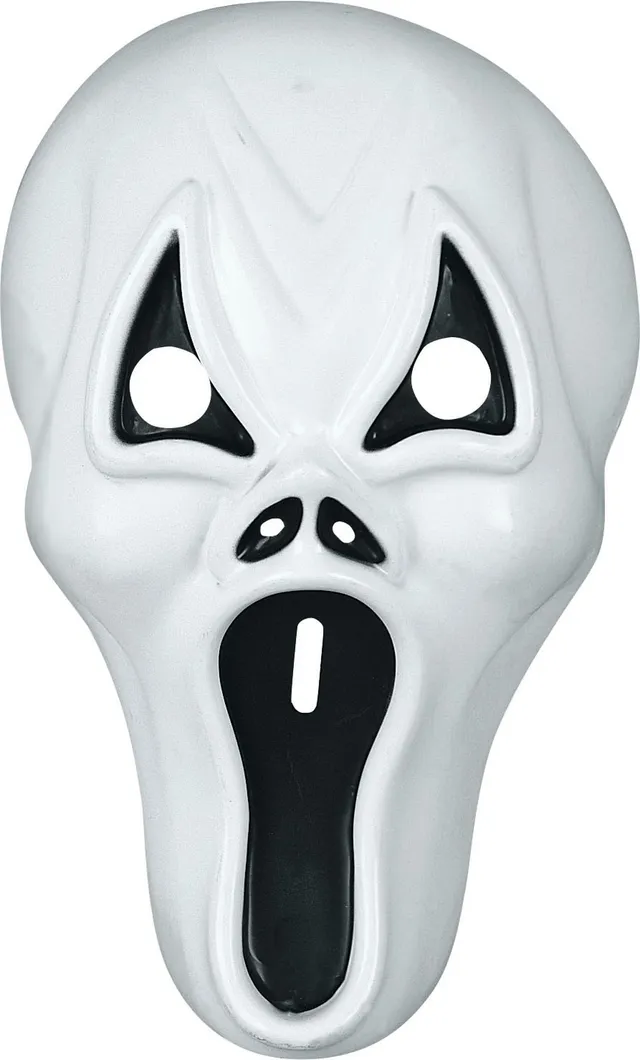 rubies-masques-geistermaske-kinder-pvc-schreiend-wei image 1