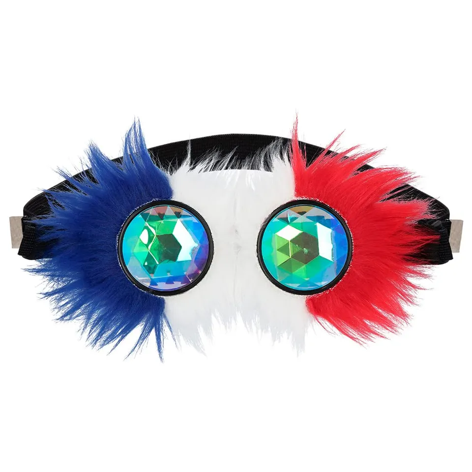 boland-61988-rave-partybrille-frankreich-blau-wei-rot image 1
