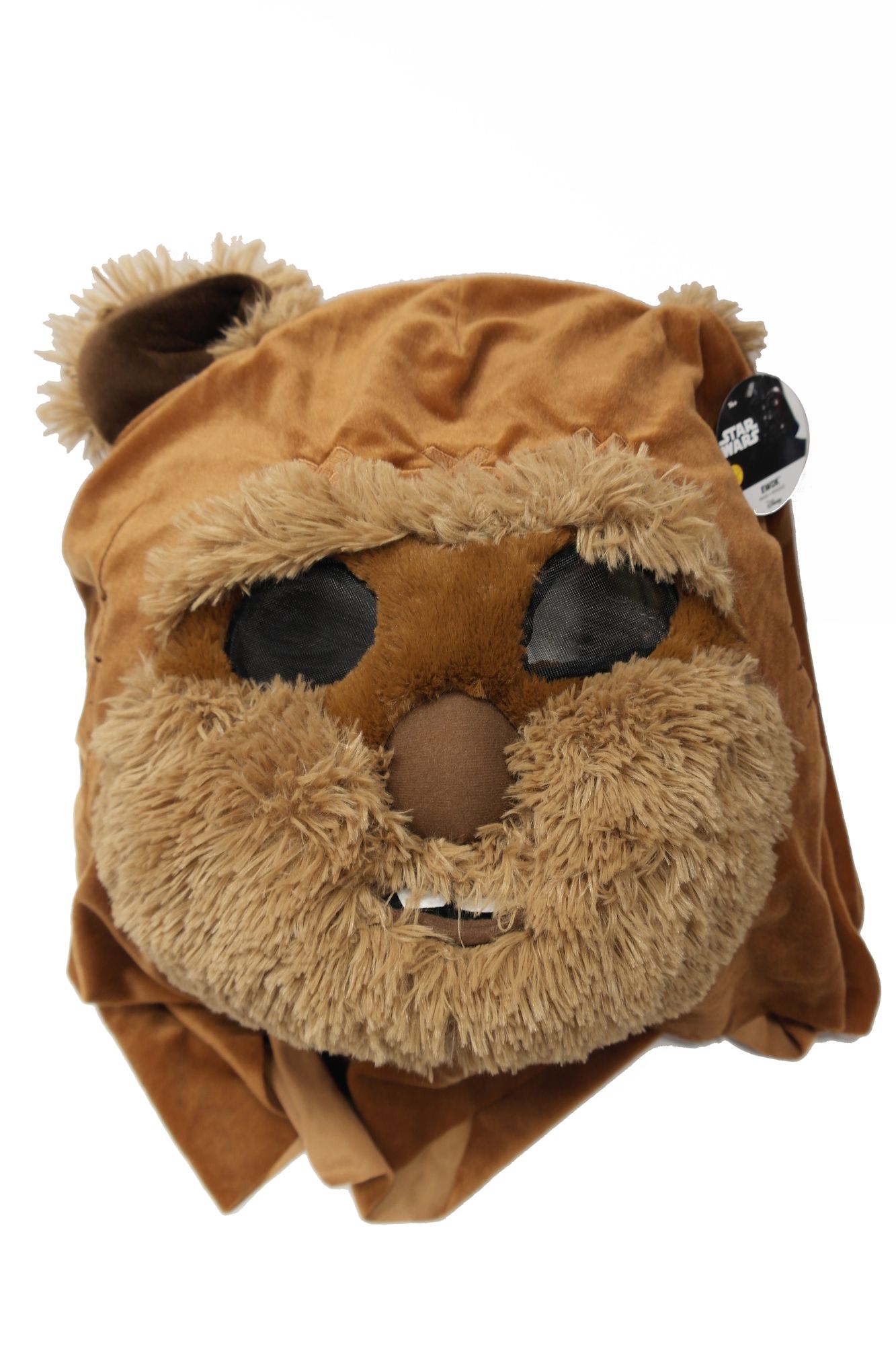 rubies-masques-ewok-maskottchen-maske-braun-star-wars image 2