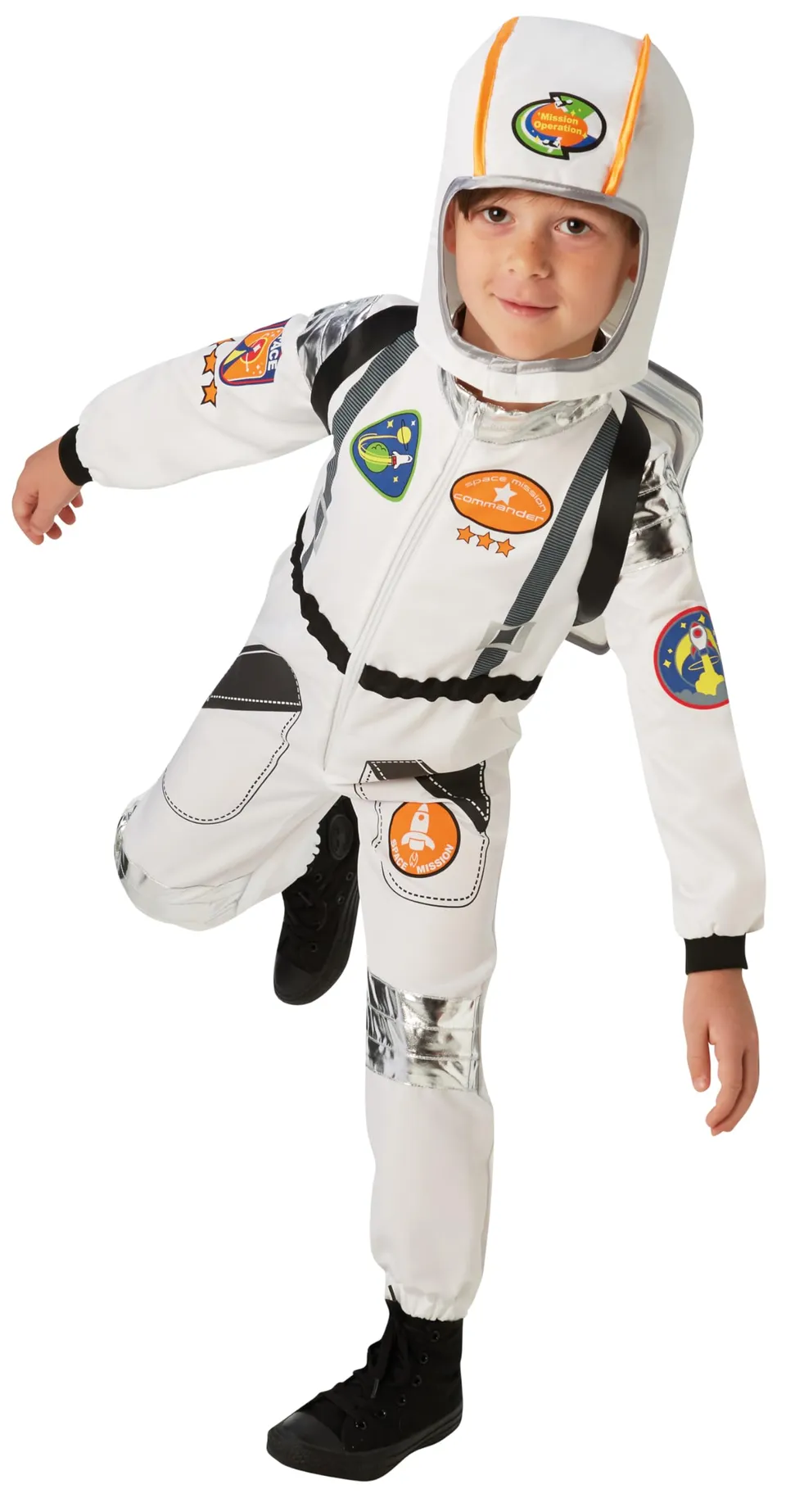 rubie-s-deluxe-astronaut-kost-m-jungen-m-9-10-jahre image 1