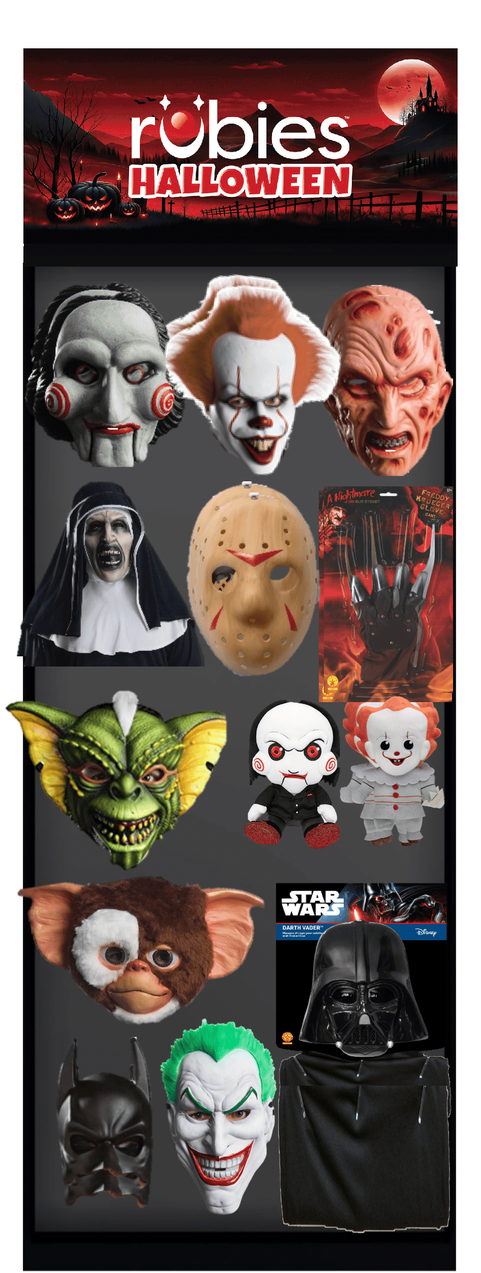 rubies-verkaufsdisplay-horror-70x40x230-cm image 1