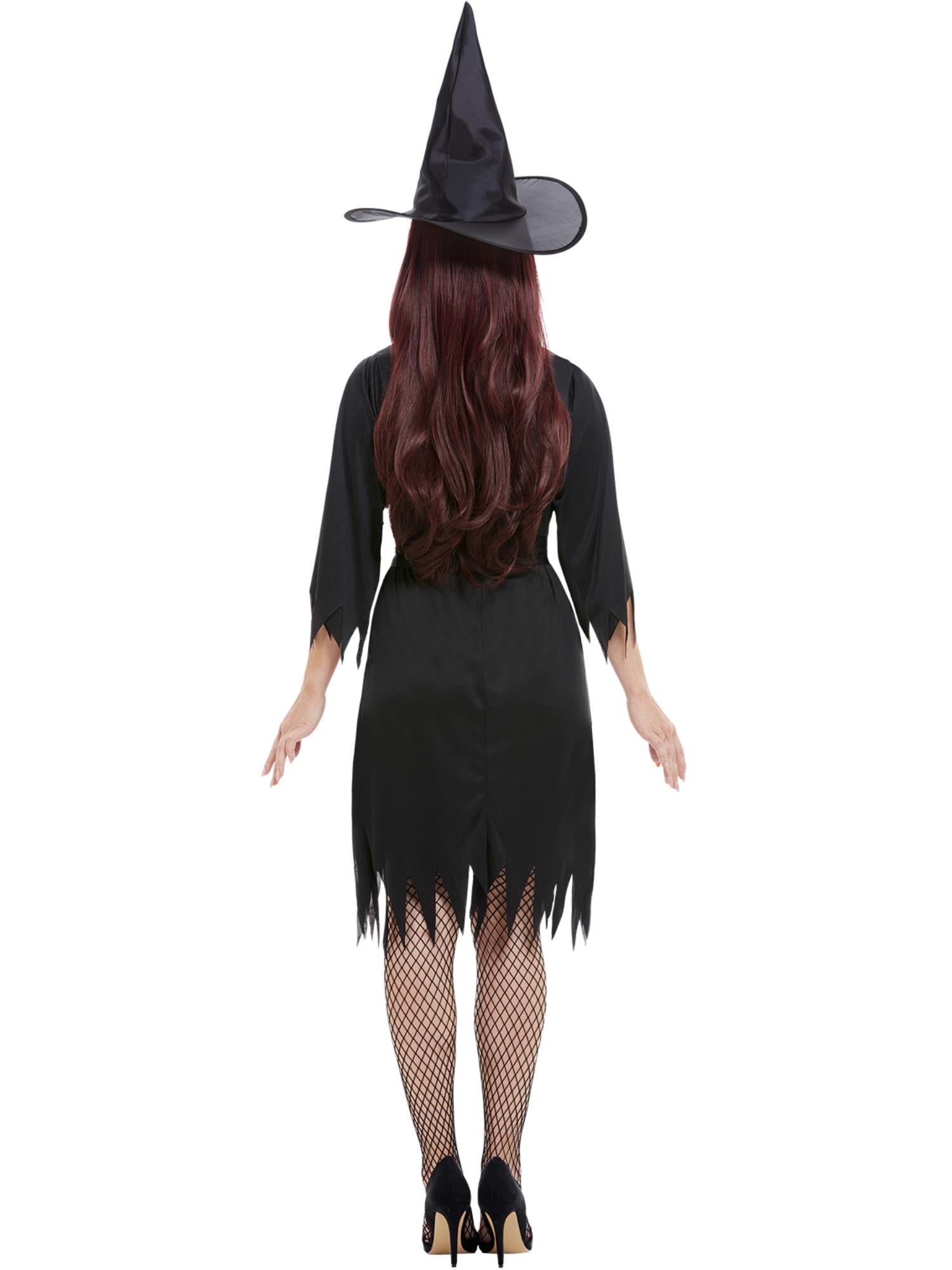 smiffys-fever-spooky-witch-kost-m-damen-schwarz image 2