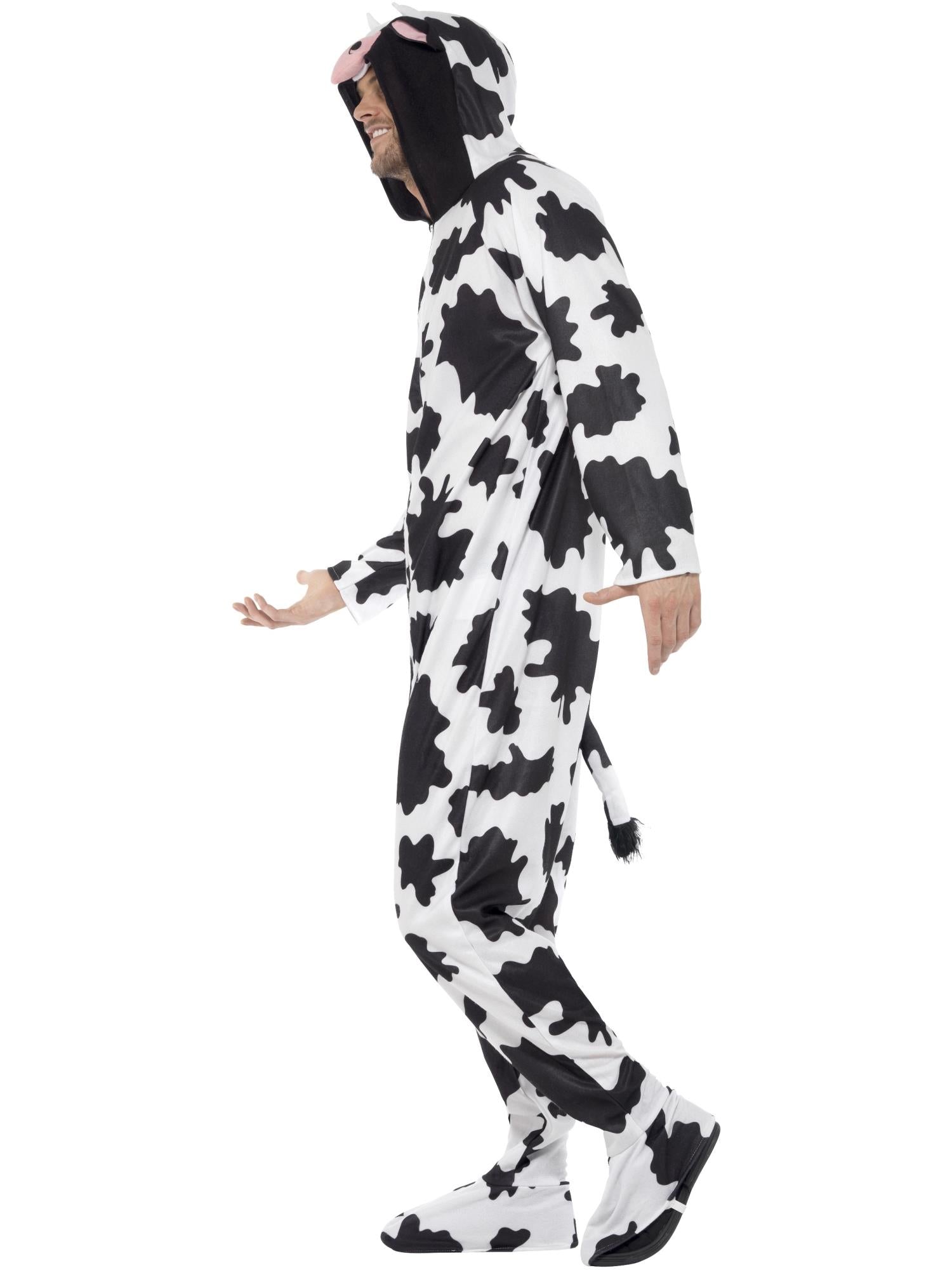 smiffys-fever-kuh-kost-m-schwarz-weiss-overall-gr-m image 3