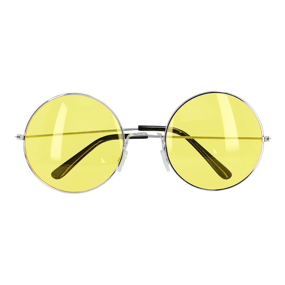boland-hippie-partybrille-xl-gelb-spa-brille-erwachsene-festival image 2