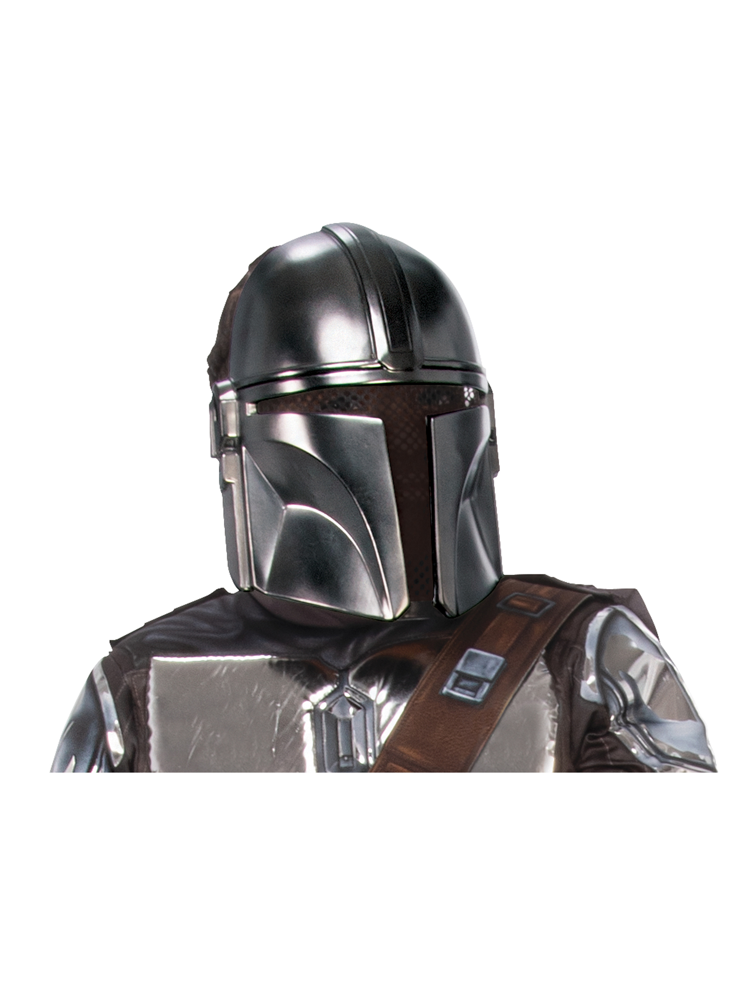 rubies-mandalorian-maske-pvc-metallic-mit-gummiband image 1