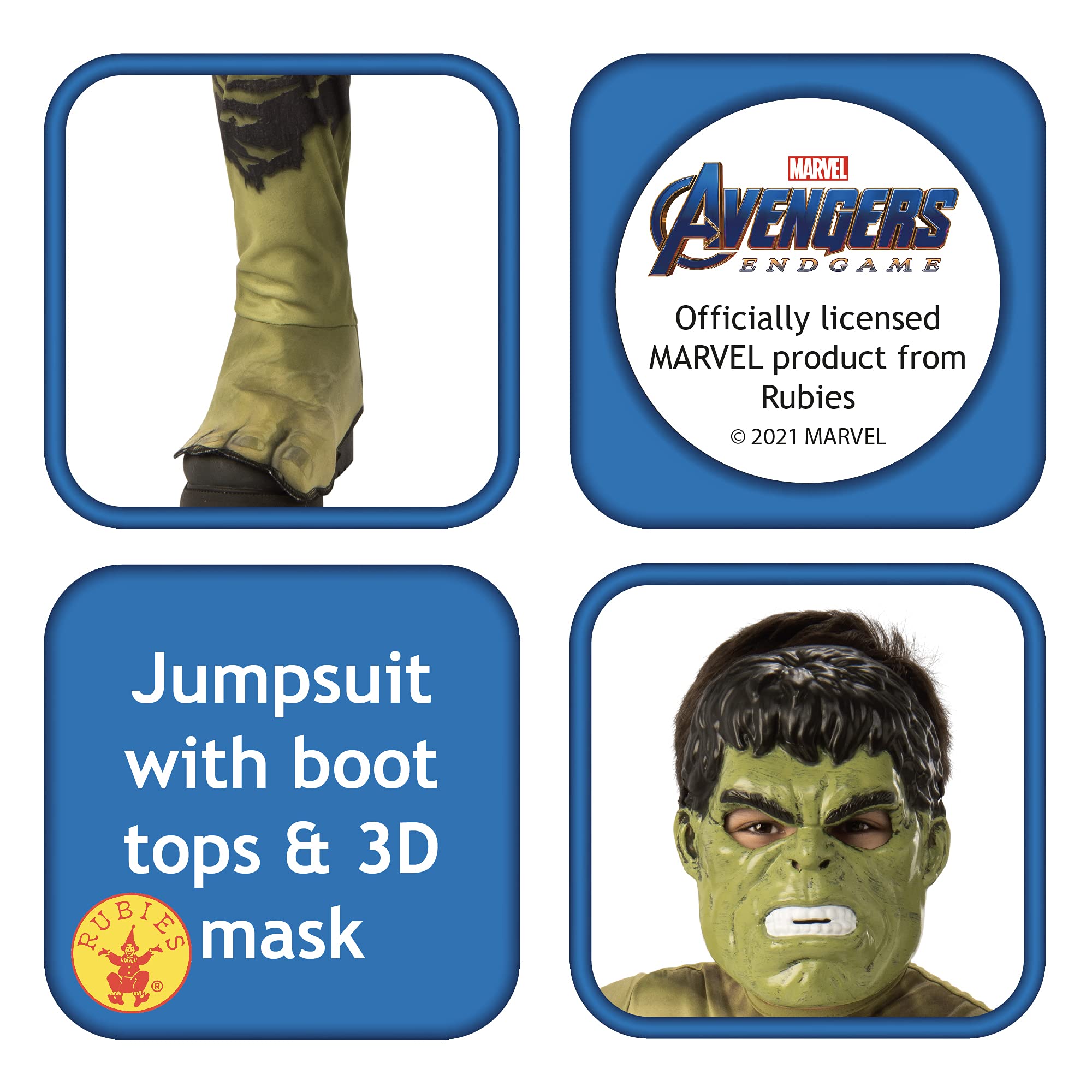 rubie-s-deluxe-hulk-kinderkost-m-endgame-gr-s-muskel image 3