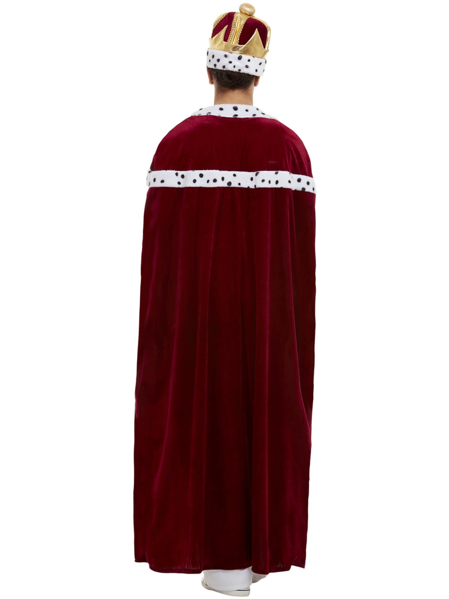 smiffys-fever-queen-deluxe-royal-kost-m-herren-m-burgund-38-40 image 2