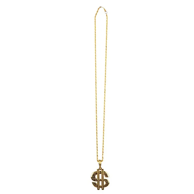 boland-accessories-dollar-kette-gold-70-cm-pimp-kost-m image 1