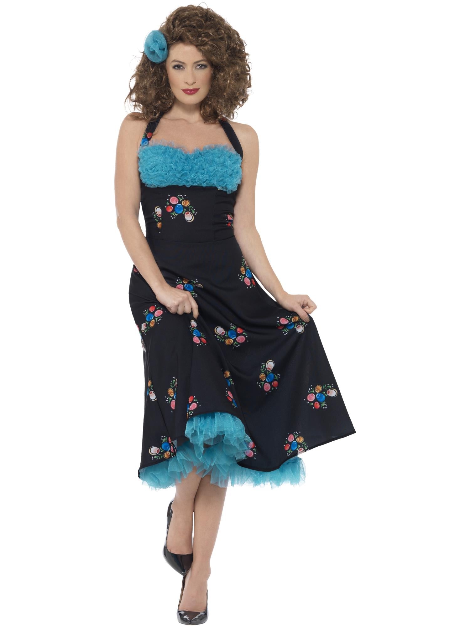 smiffys-fever-grease-cha-cha-kost-m-damen-m-schwarz image 4