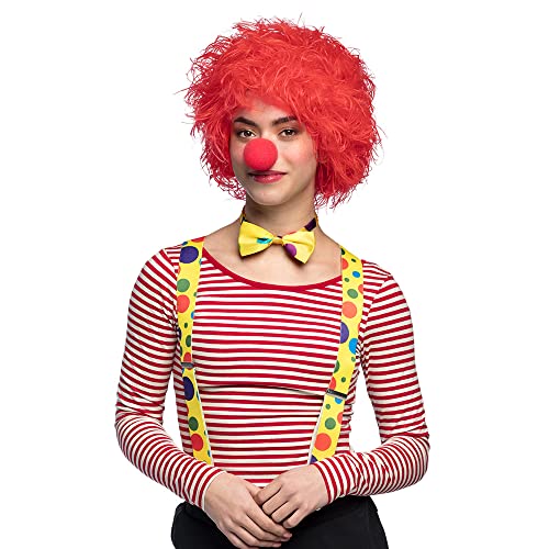 boland-wigs-frizzy-per-cke-rot-clown-kurzhaar-kunsthaar image 6