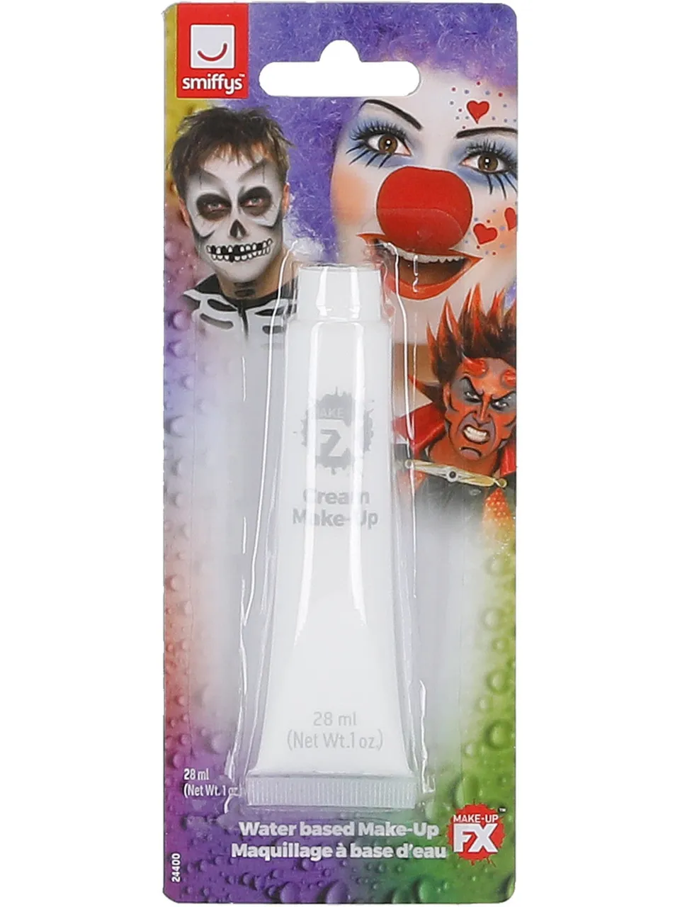 smiffys-makeup-fx-aqua-cream-make-up-wei-28ml-tube image 1