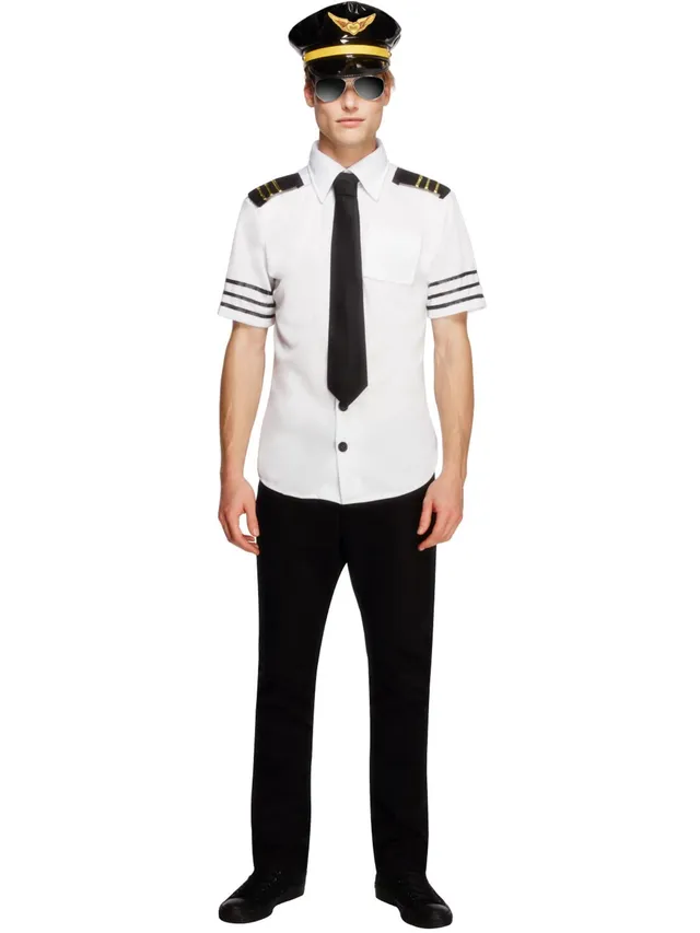 fever-mile-high-pilot-kost-m-herren-m-schwarz-wei image 1