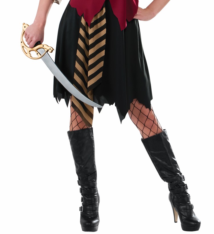 rubies-piratin-kost-m-damen-std-piratenkleid image 2