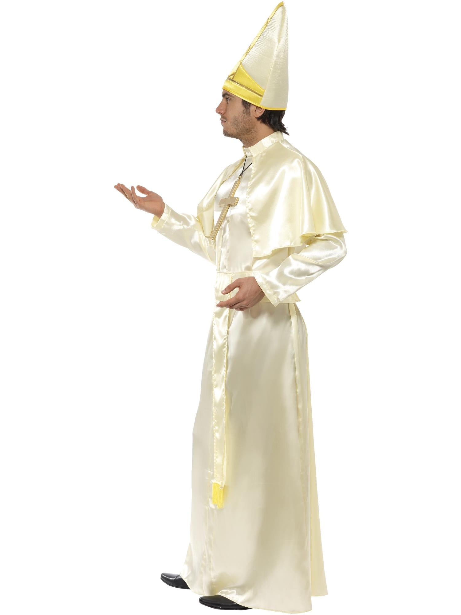 smiffys-fever-papst-kost-m-creme-gold-5-teilig image 3