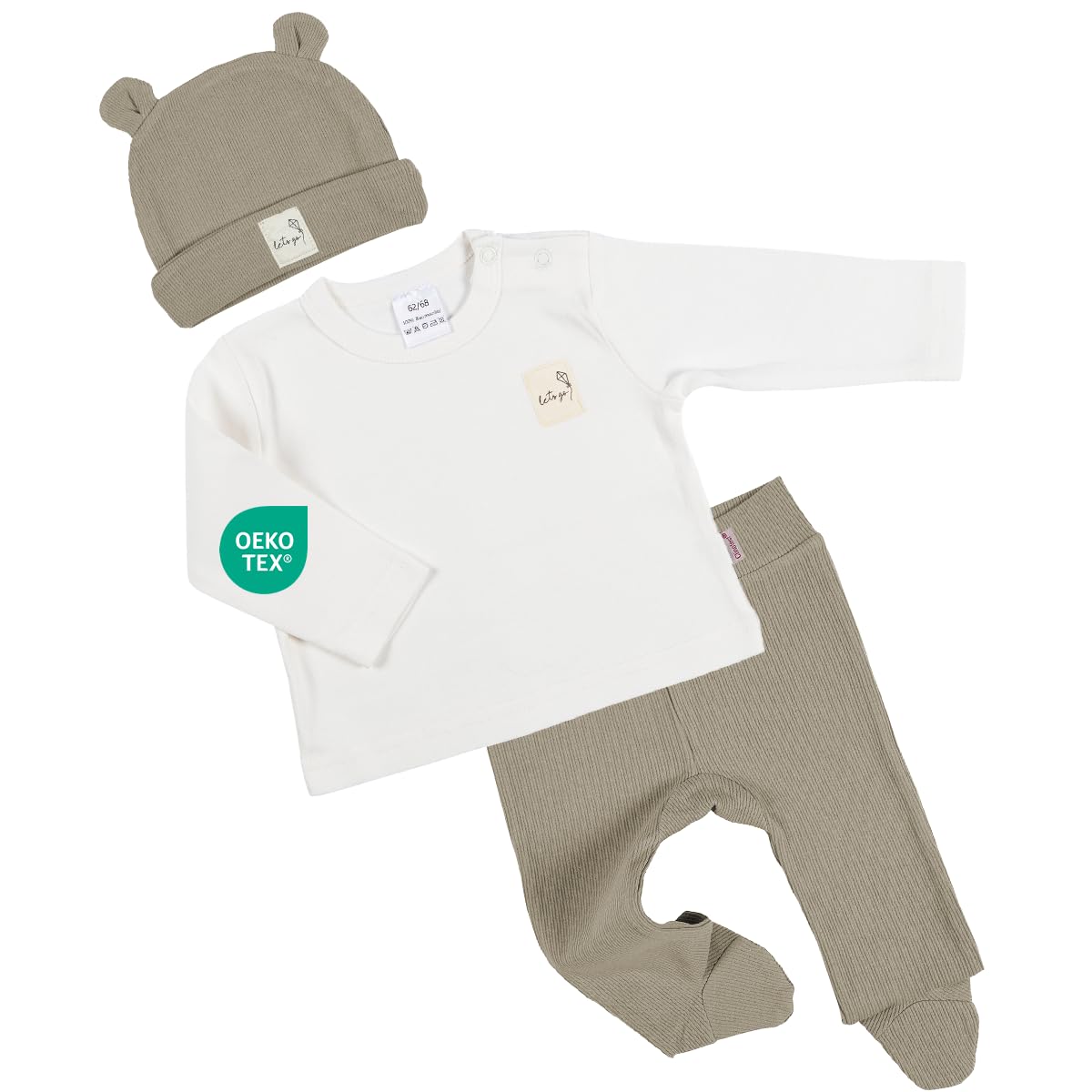clinotest-nachwuchs-babyset-3-tlg-rosa-50-56-baumwolle image 8