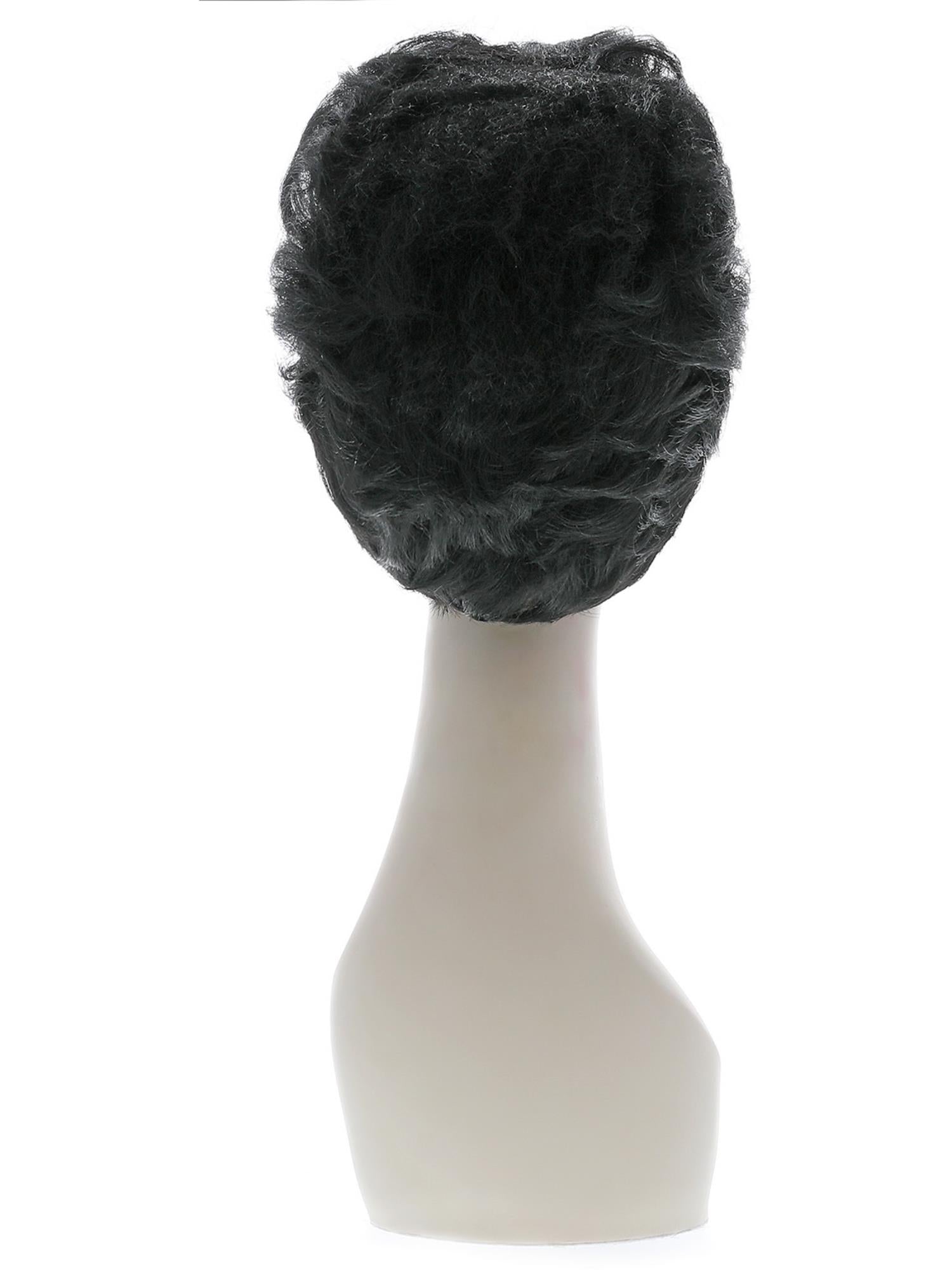 smiffys-fever-elvis-deluxe-wig-per-cke-schwarz-mit-tolle image 2