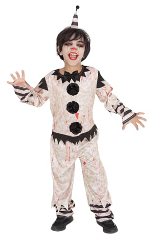 rubie-s-deluxe-poseso-clown-kost-m-kinder-l-11-13-jahre-mit-hut image 7