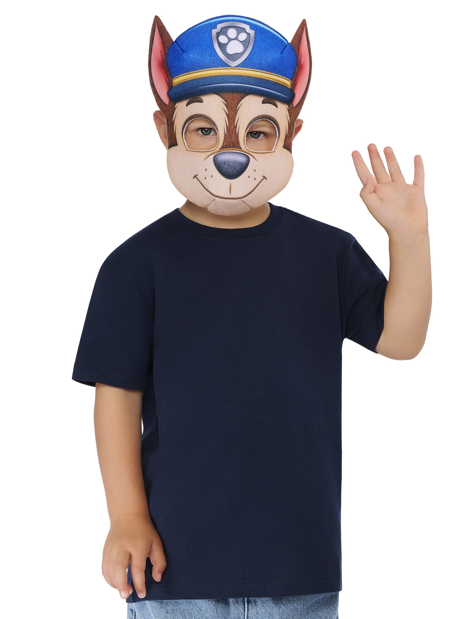 rubies-paw-patrol-chase-maske-hund-polizei-filz-einheitsgr-e image 2