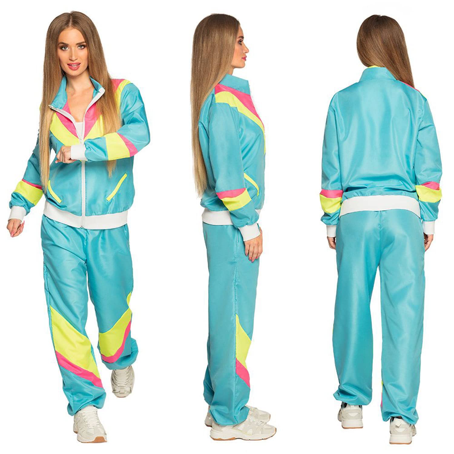 boland-retro-tracksuits-trainingsanzug-s-blau-gelb-brille image 4