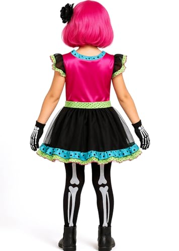 rubie-s-deluxe-la-bonita-d-a-muertos-m-dchenkost-m-m-bunt image 7