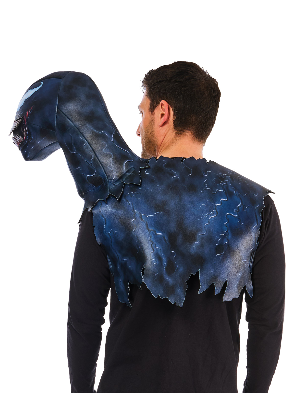 rubie-s-venom-oberteil-kost-m-schwarz-mit-schulter-symbiont image 3