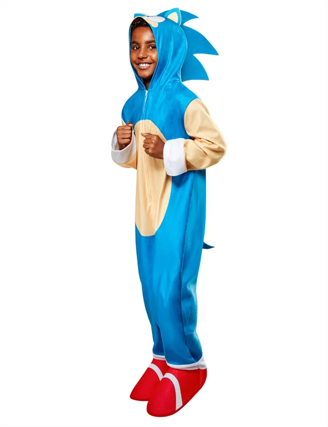 rubie-s-deluxe-sonic-kost-m-kinder-3-5-jahre-overall-blau image 1