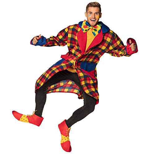boland-clown-schuhe-stoff-xxl-rot-gelb-berzieher image 8