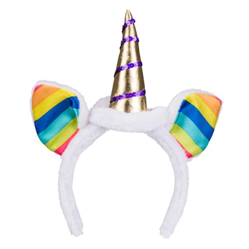 boland-headwear-rainbow-unicorn-tiara-haarreif-einhorn-mit-horn image 7