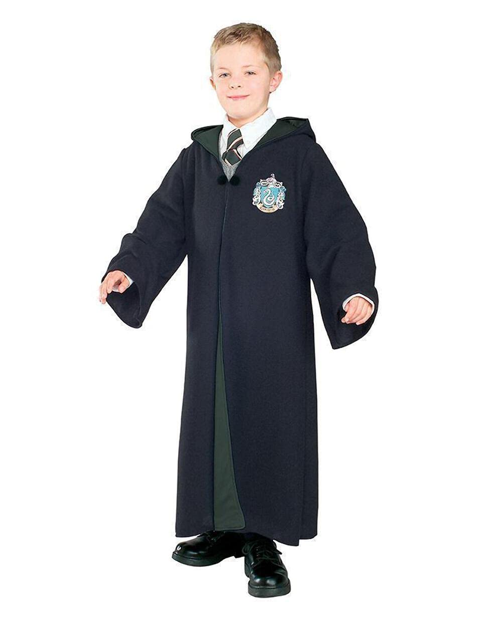 rubie-s-deluxe-slytherin-harry-potter-kost-m-kinder-3-4-gr-n image 1