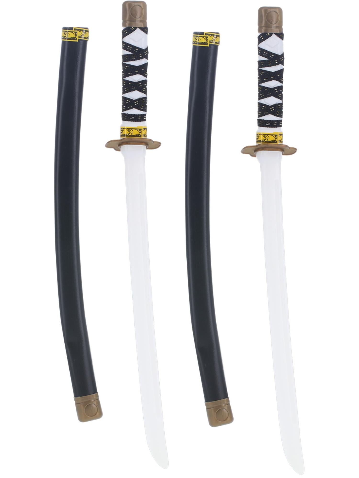 smiffys-fever-ninja-swords-2er-set-59cm-spielzeug-katana image 2
