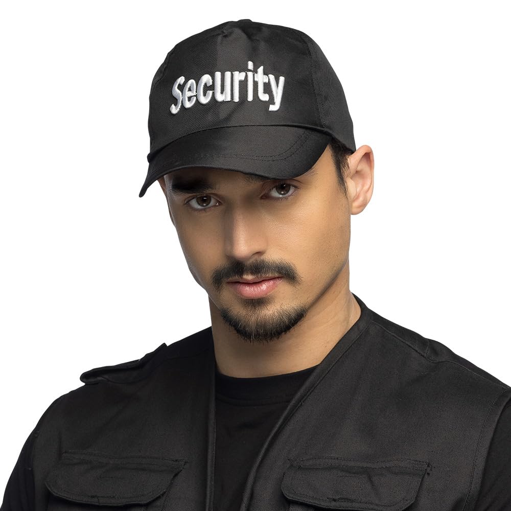 boland-headwear-security-m-tze-schwarz-verstellbar image 1