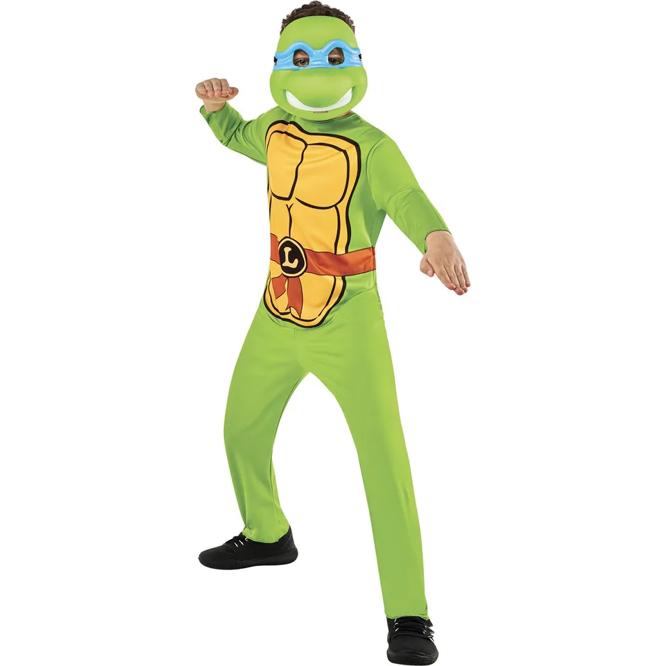 rubie-s-deluxe-leonardo-ninja-turtles-kost-m-kinder-7-8-jahre image 1