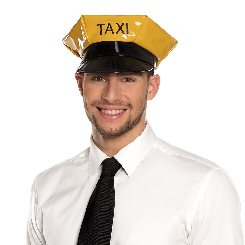 boland-taxi-m-tze-gelb-schwarz-einheitsgr-e-lack-optik image 2