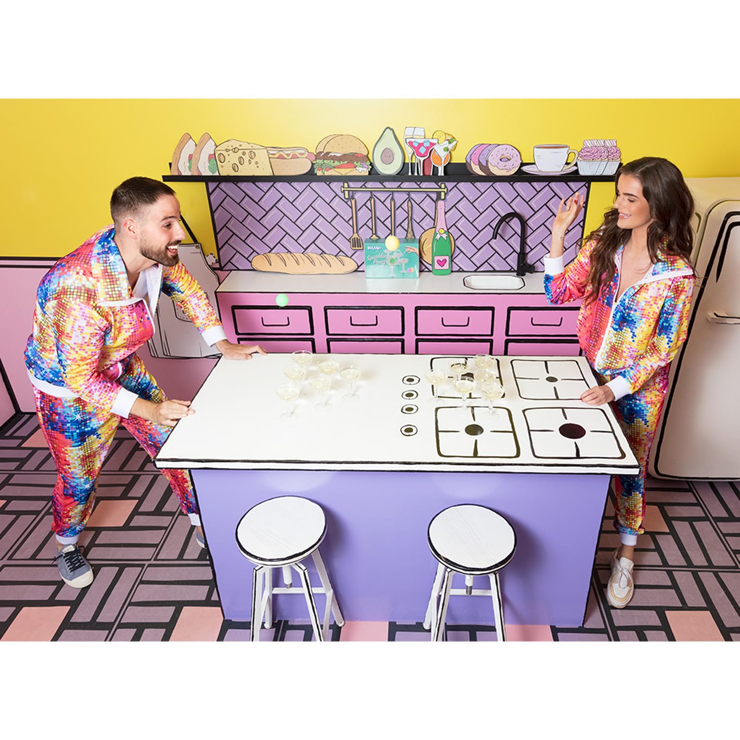 boland-retro-tracksuits-disco-trainingsanzug-kost-m-damen-s-80er image 8