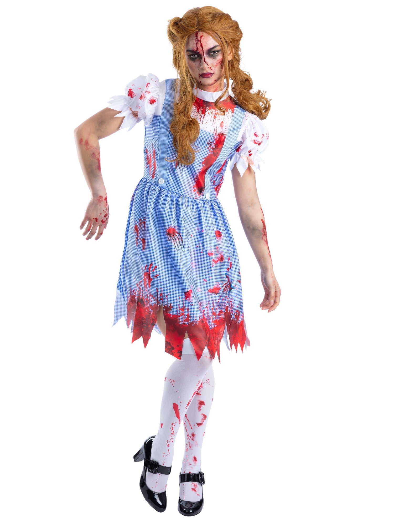 smiffys-fever-zombie-country-girl-kost-m-damen-gr-m image 4