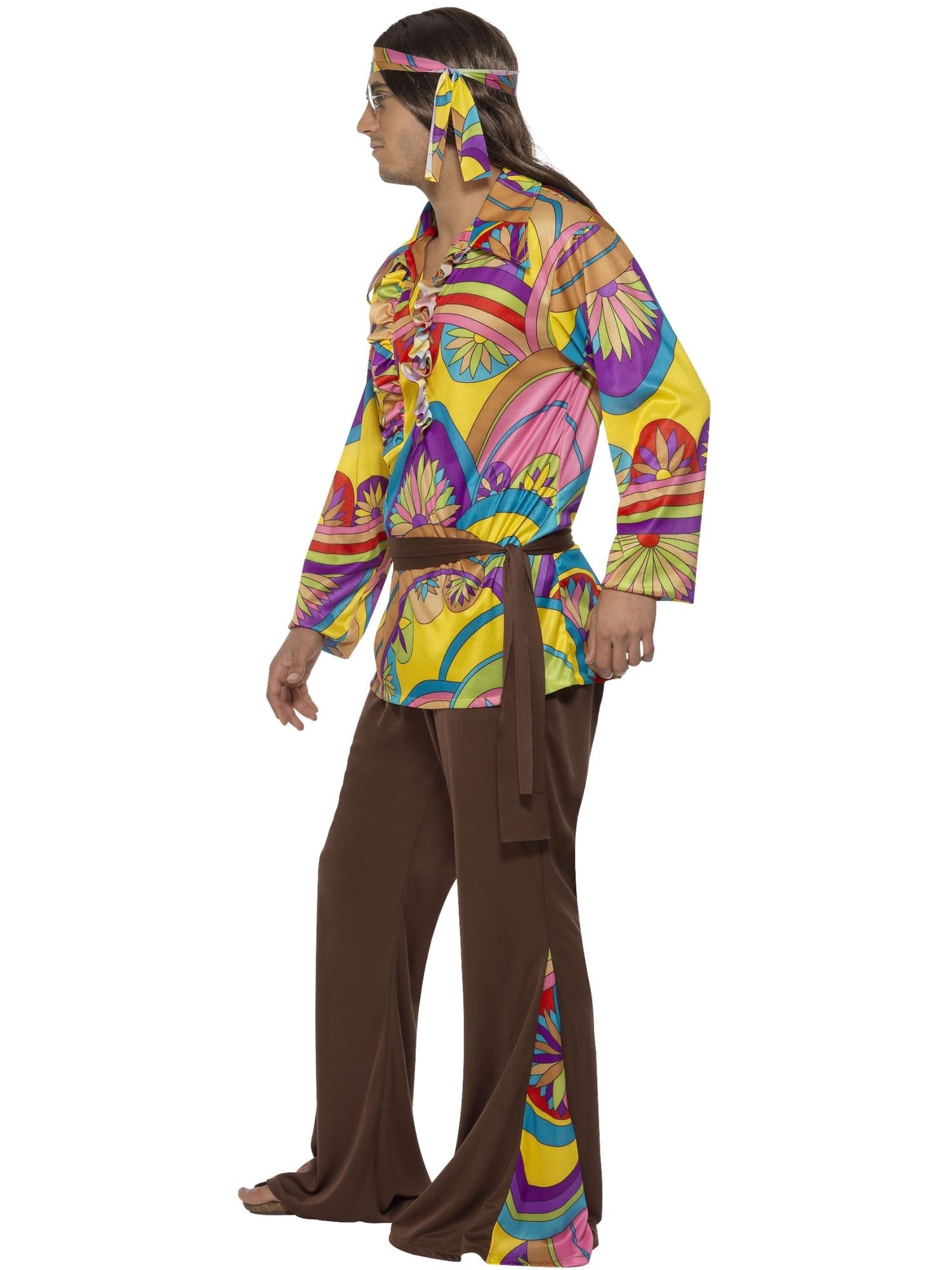 smiffys-fever-hippie-kost-m-bunt-gr-m image 3