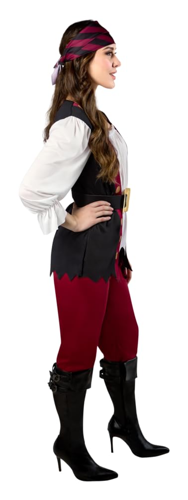 rubie-s-deluxe-lusty-pirate-kost-m-damen-piratin-kleid image 4