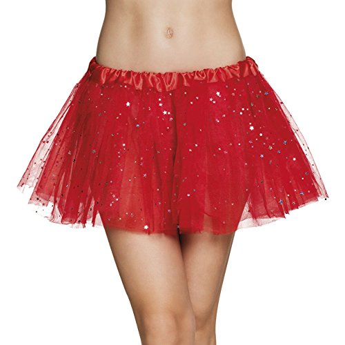 boland-twinkle-tutu-rock-damen-neongr-n-sterne image 6