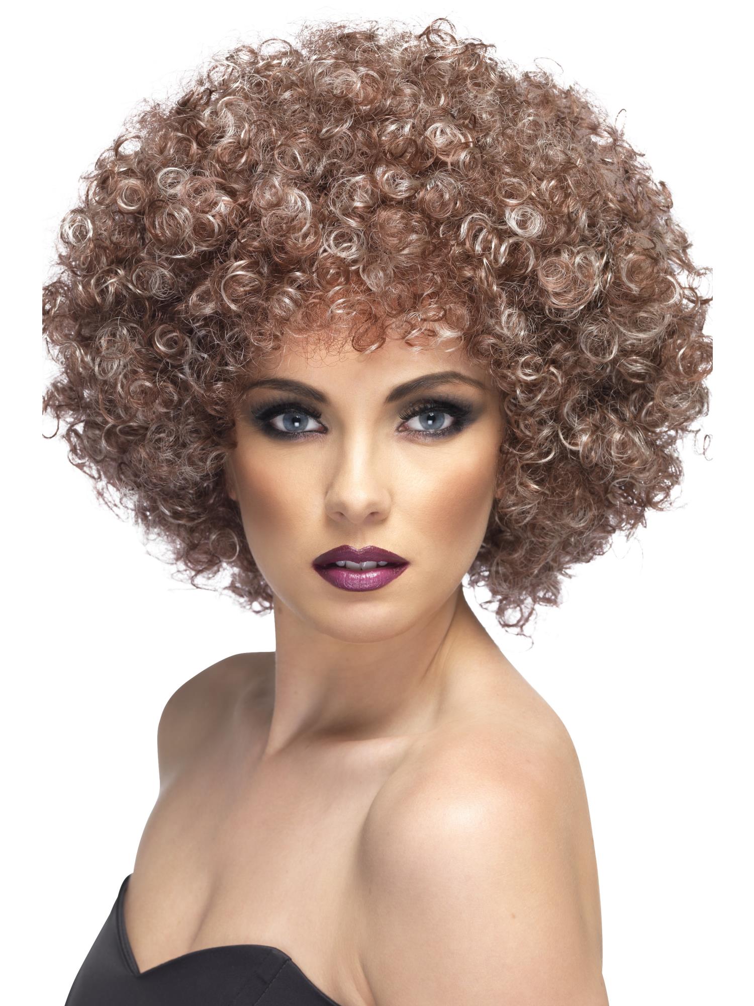 smiffys-fever-afroper-cke-braun-kost-m-per-cke image 1