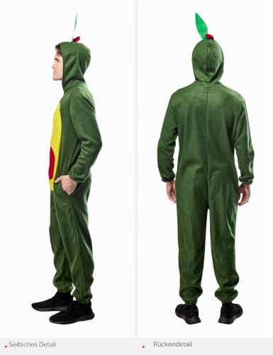 rubie-s-deluxe-avocado-kost-m-erwachsene-jumpsuit image 8