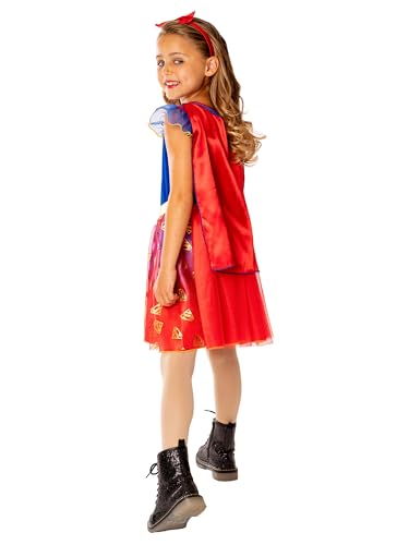 rubie-s-deluxe-supergirl-kinderkost-m-9-10-jahre-mit-cape image 5
