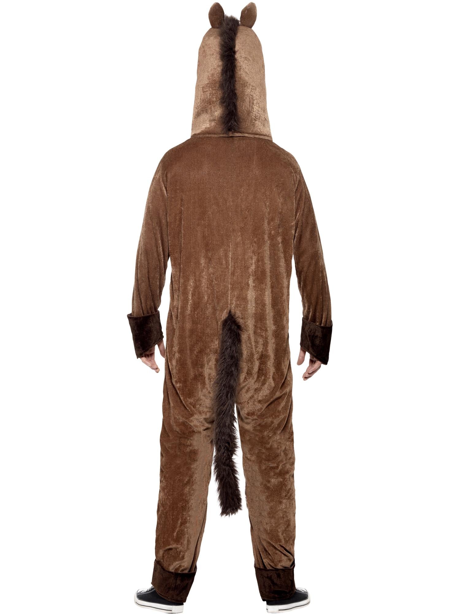smiffys-fever-pferd-kost-m-erwachsene-braun-jumpsuit image 2