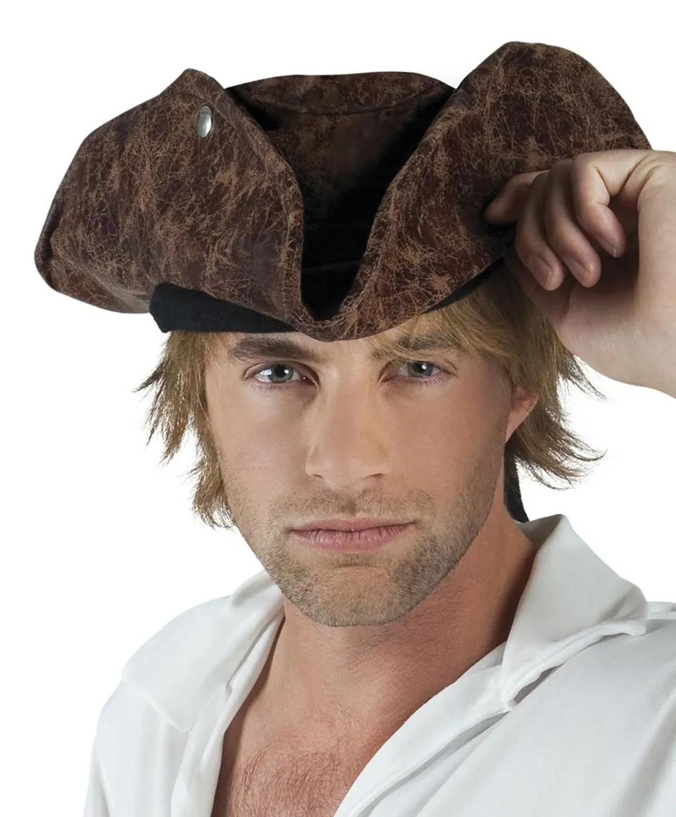 boland-headwear-piratenhut-neptun-erwachsene-59-cm-schwarz image 1