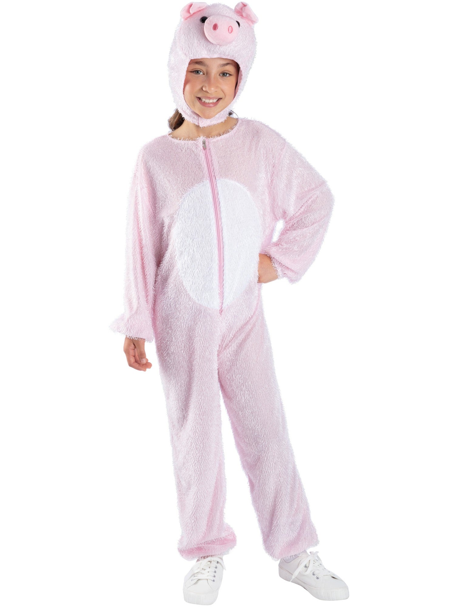 smiffys-fever-schwein-kost-m-kinder-rosa-pl-sch-overall image 4