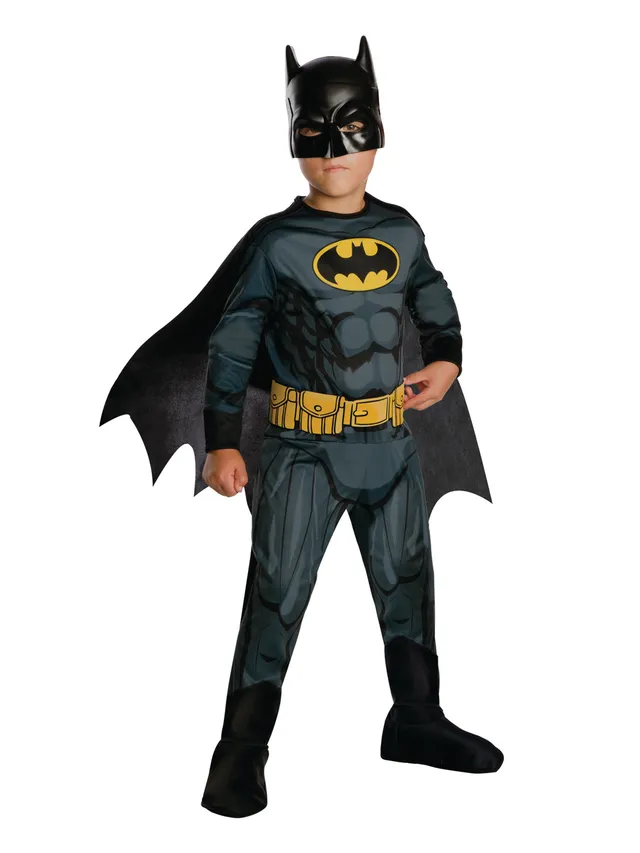 rubies-batman-schwarz-gelb-klassik-kost-m-mit-cape image 1