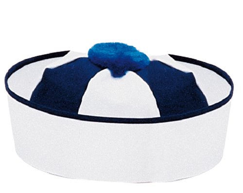 rubie-s-deluxe-matrosen-k-ppi-rot-wei-gr-e-56 image 1