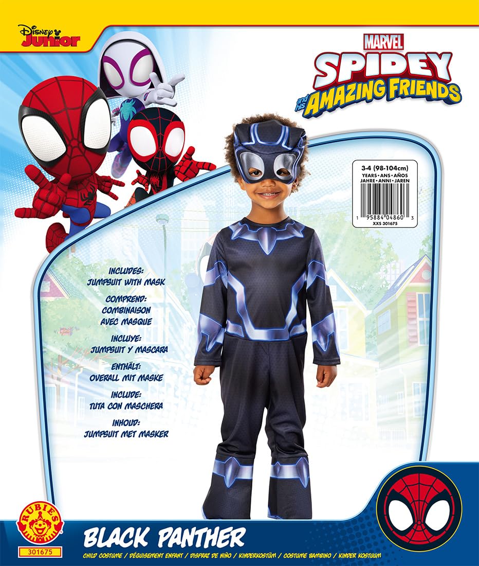 rubie-s-deluxe-black-panther-klassik-kost-m-anzug image 6