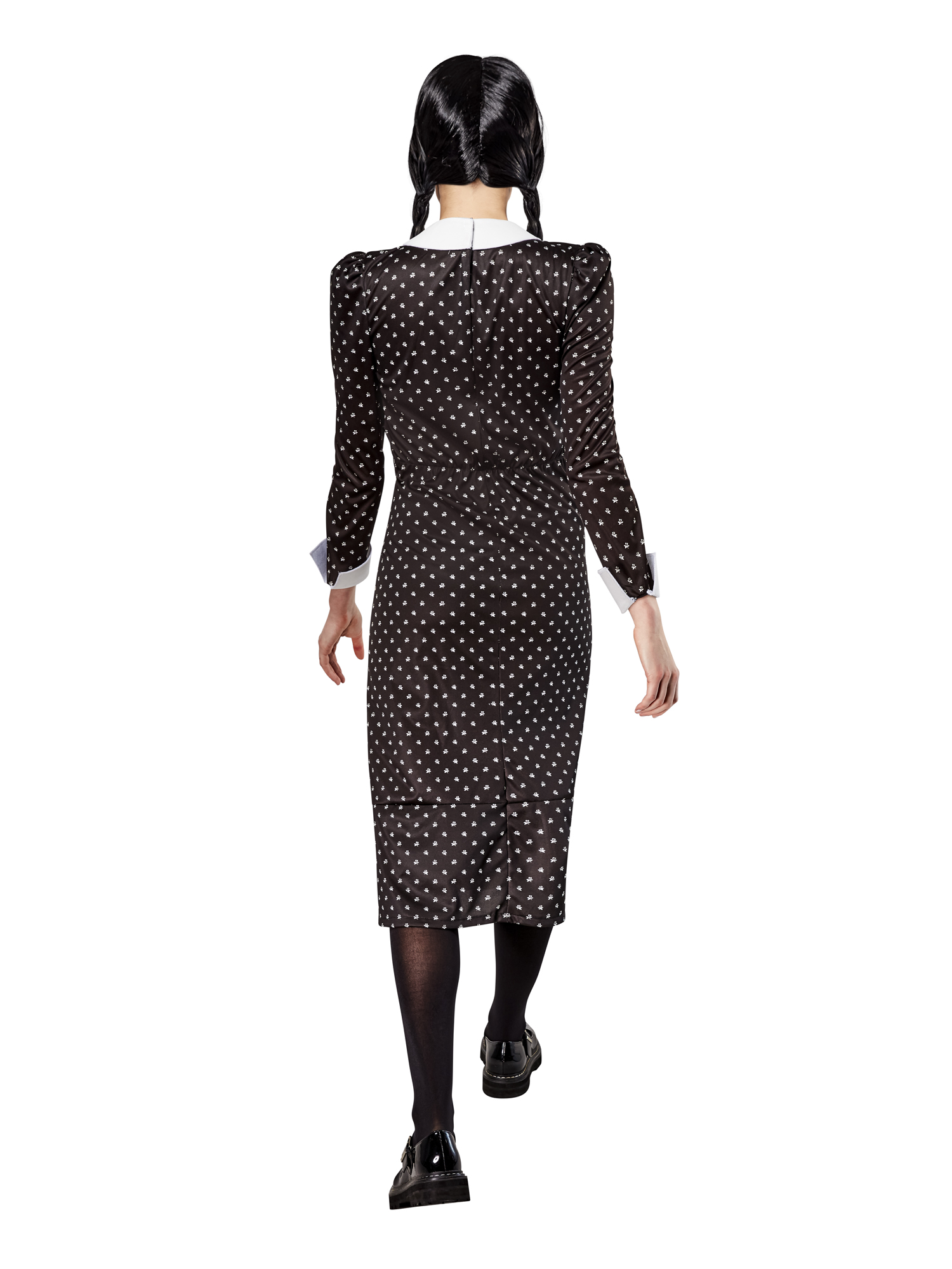 rubies-wednesday-erwachsene-kost-m-schwarzes-kleid image 2